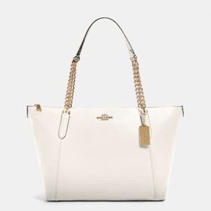 Coach chain tote wallet set